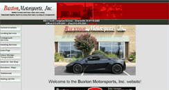 Desktop Screenshot of buxtonmotorsports.com